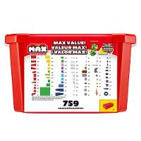 Conjunto de Blocos de Construção Max, Candide, 759 peças - 5