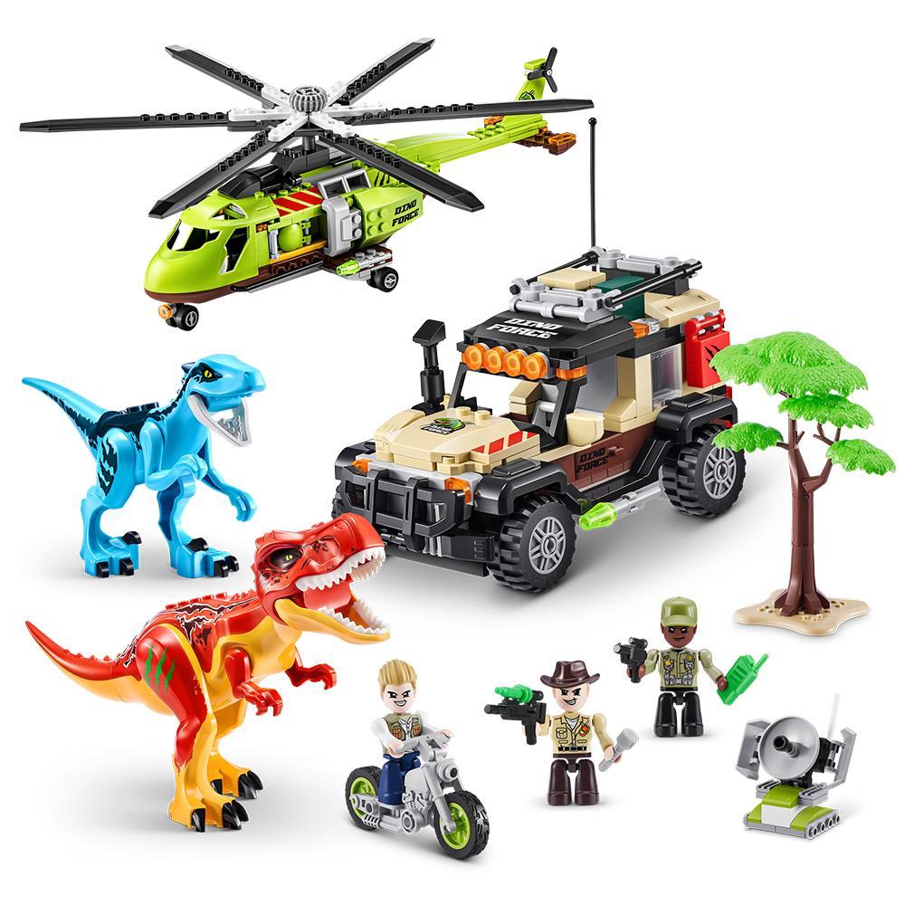 Blocos de Construção Max, Candide, Dino Adventure 592 peças - 3