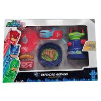 PJ MASKS CAMPING KIT COM FOGAREIRO