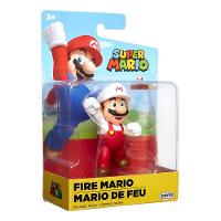 Super Mario - Boneco 2.5 polegadas Colecionável - Mario de Fogo - 3