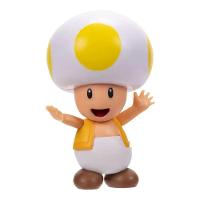 Super Mario - Boneco 2.5 polegadas Colecionável - Toad Amarelo - 1