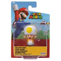 Super Mario - Boneco 2.5 polegadas Colecionável - Toad Amarelo - 2