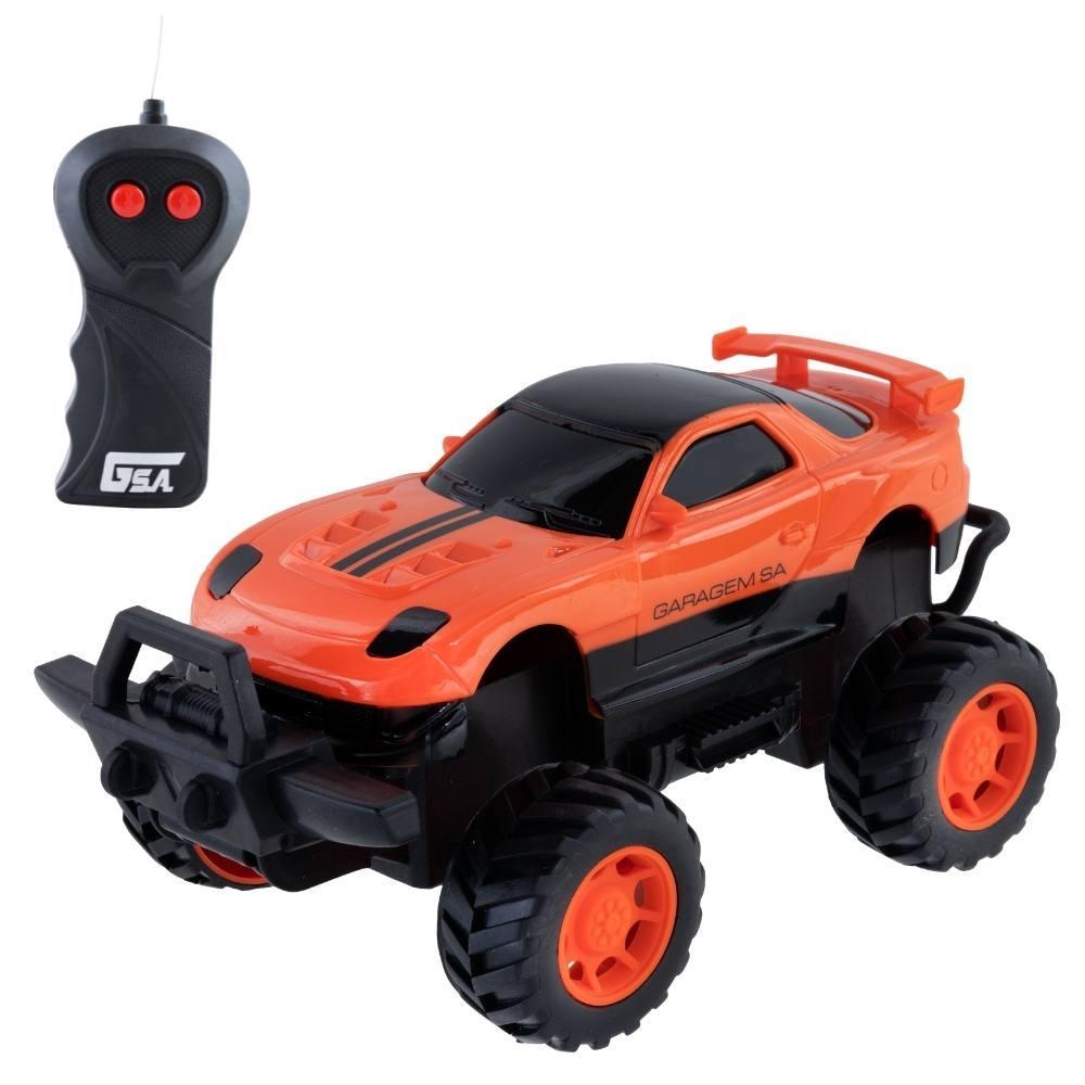 Veículo Controle Remoto Garagem S.A. Demolition - Laranja - 1