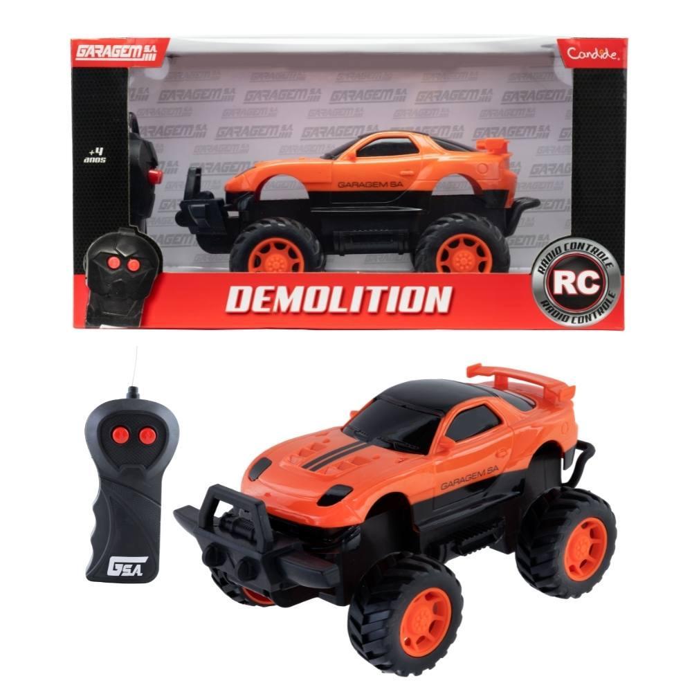 Veículo Controle Remoto Garagem S.A. Demolition - Laranja - 2