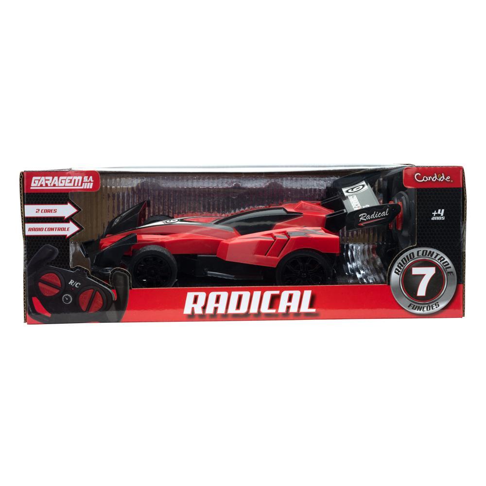 Veículo Controle Remoto 7 Funções Garagem S.A. Radical - Vermelho - 2