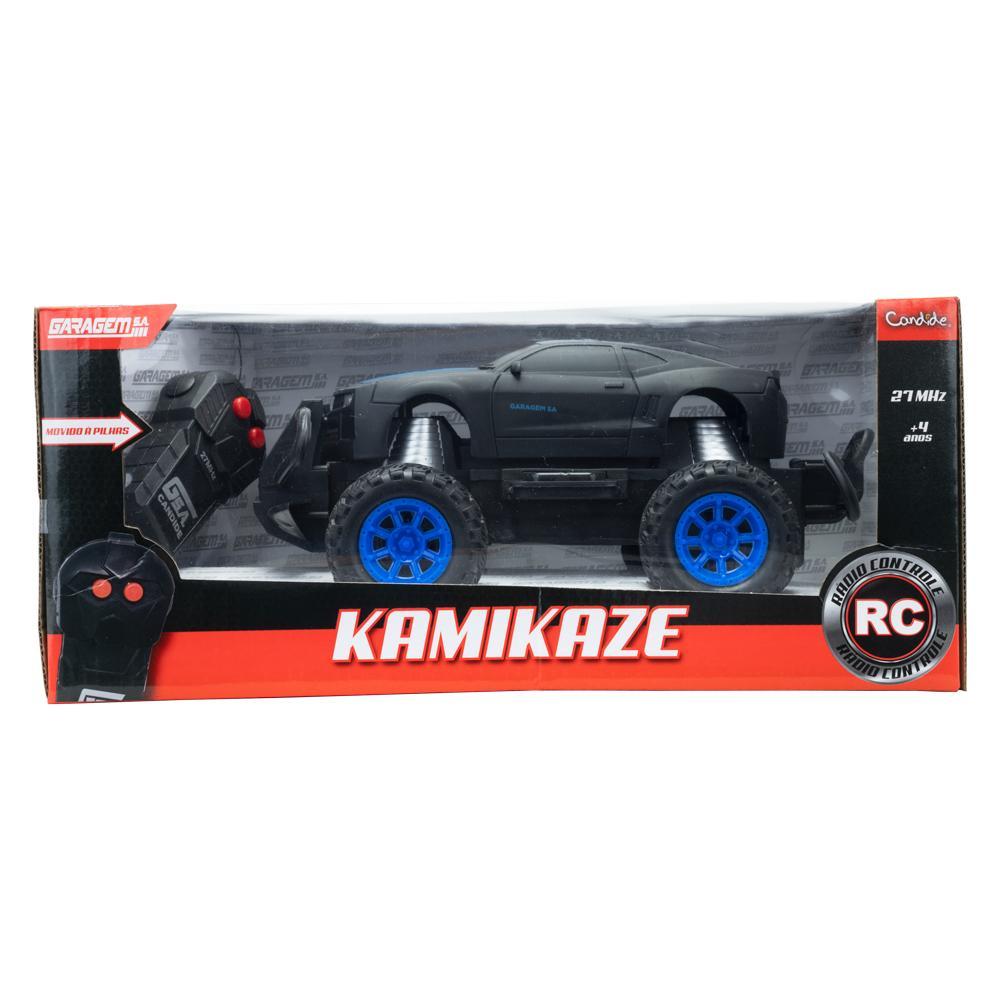 Veículo Controle Remoto Garagem S.A. Kamikaze - Azul - 2