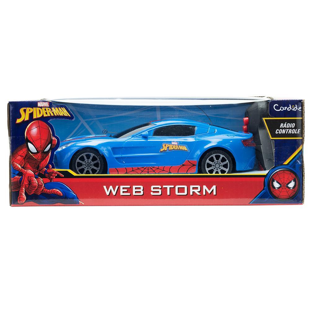 Veículo Controle Remoto Homem-Aranha Web Storm - Listra - 2