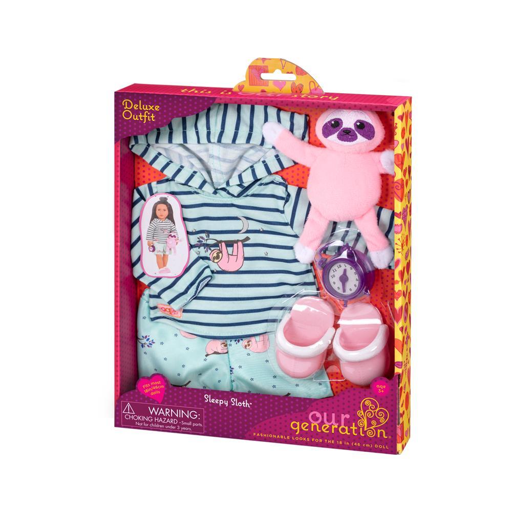 Conjunto de Roupa Our Generation Pijama Sleepy Sloth - 2