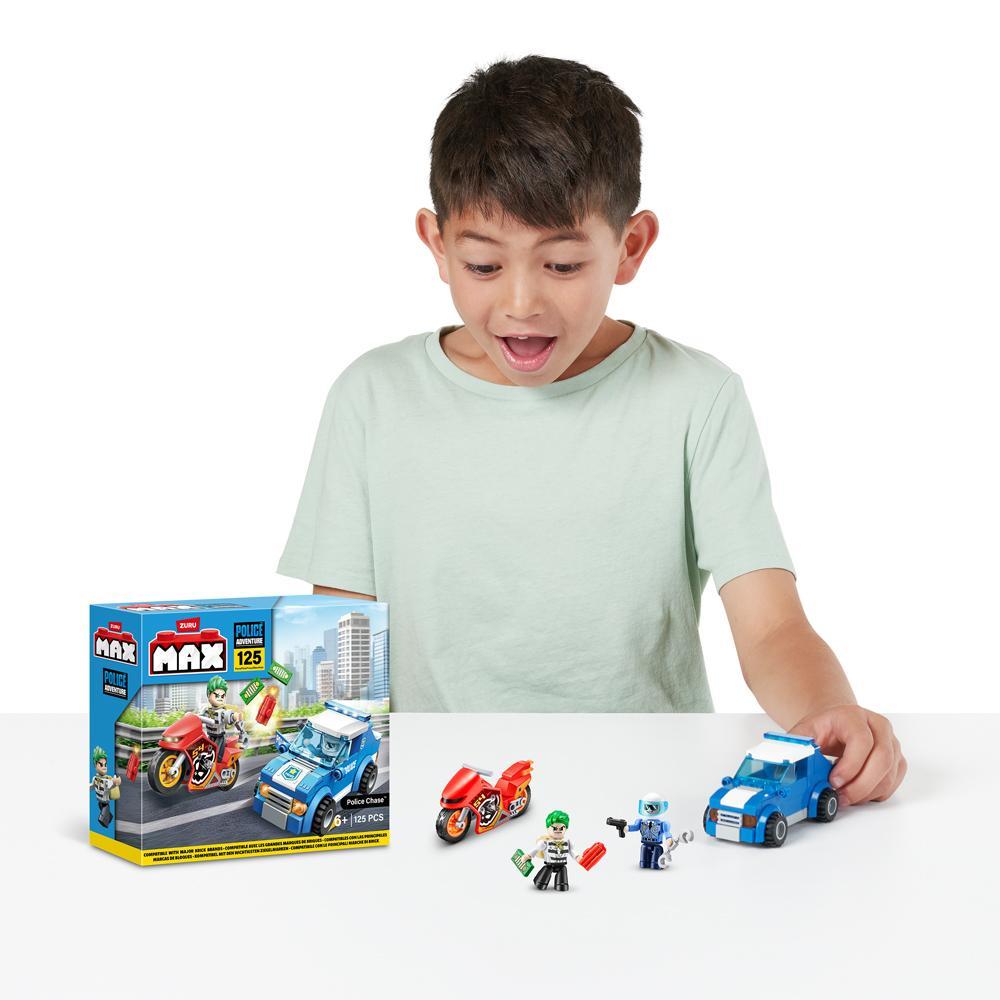 Blocos de Montar Max City Perseguição Policial 125 peças - 4
