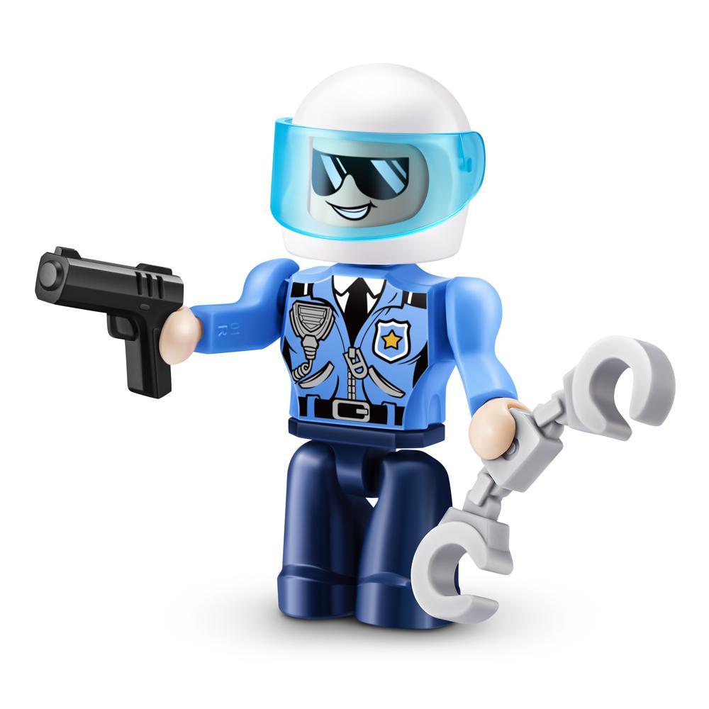 Blocos de Montar Max City Perseguição Policial 125 peças - 6