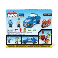 Blocos de Montar Max City Perseguição Policial 125 peças - 2