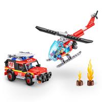 Blocos de Montar Max City Resgate de Incêndio 265 peças - 10