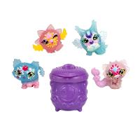 Kit com 4 Mini Figuras Magic Mixies Minis - 10