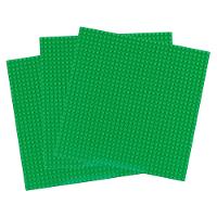 Kit com 3 Bases de Construção Max, Candide, 25x25cm Verde - 2