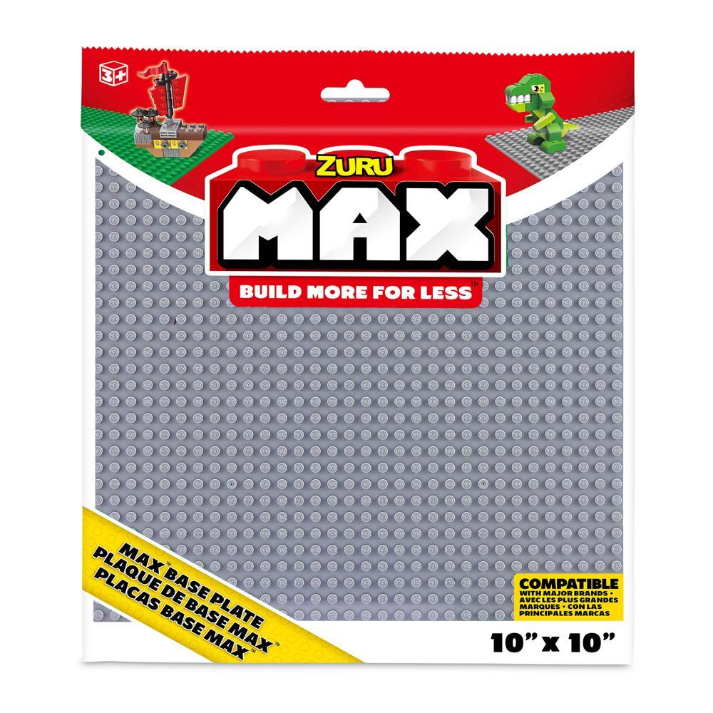 Conjunto de Blocos de Construção 253 pçs + Base De Construção 25x25cm Cinza Candide Max - 6