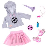 Conjunto de Roupa de Futebol Our Generation Fashion Goals - 1