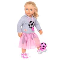 Conjunto de Roupa de Futebol Our Generation Fashion Goals - 3