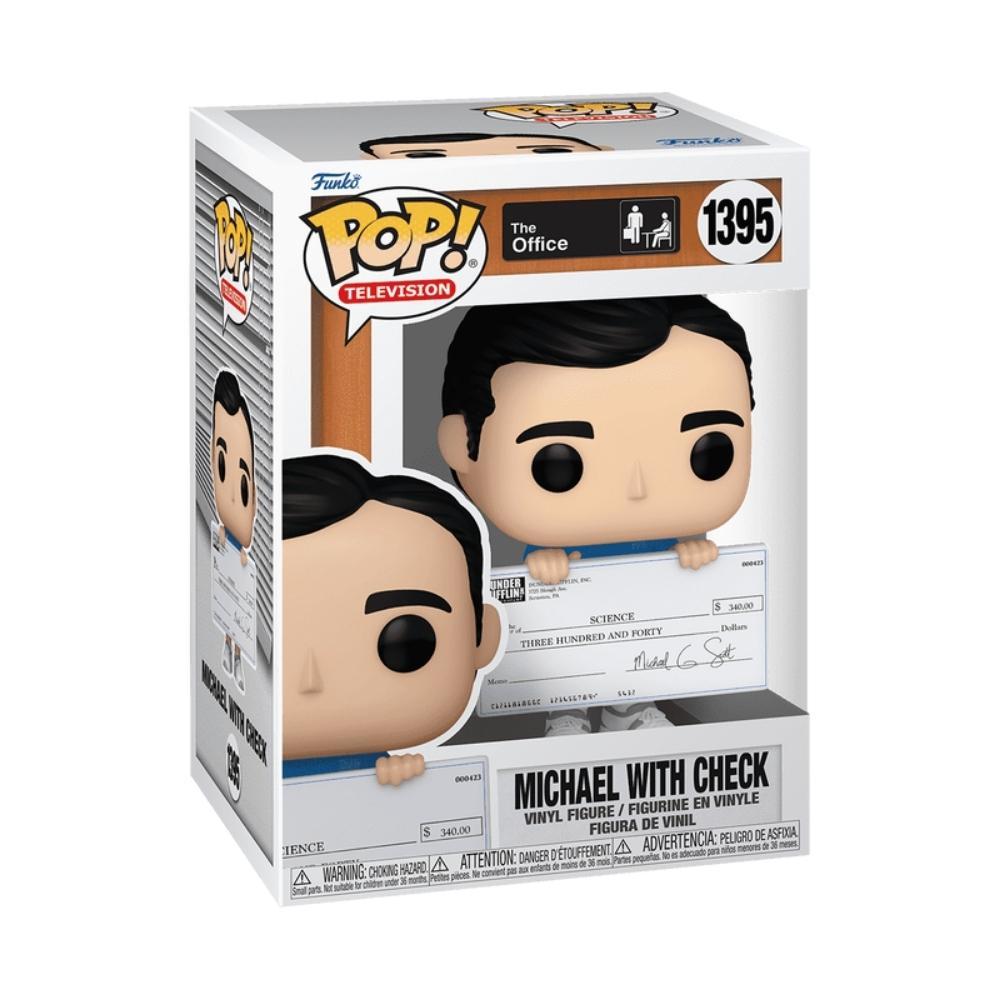 Boneco Funko Pop! The Office- Michael com Cheque - 2