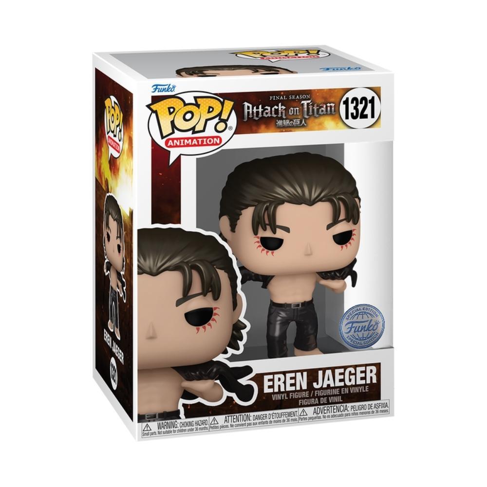 Boneco Funko Pop! Attack on Titan - Eren Jeager - 3