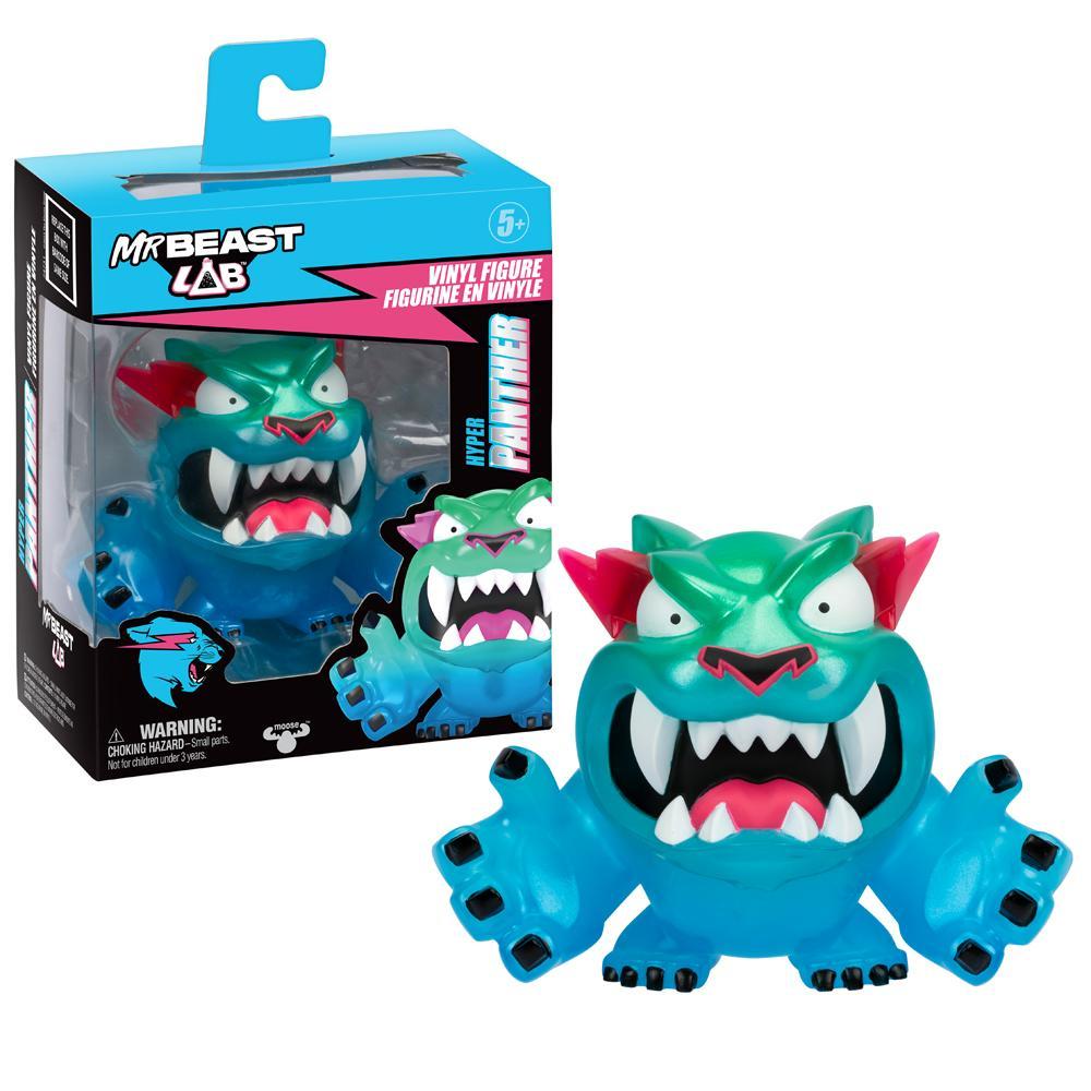 Boneco de Vinil Colecionável 9cm MrBeast Lab - Pantera Hyper - 1