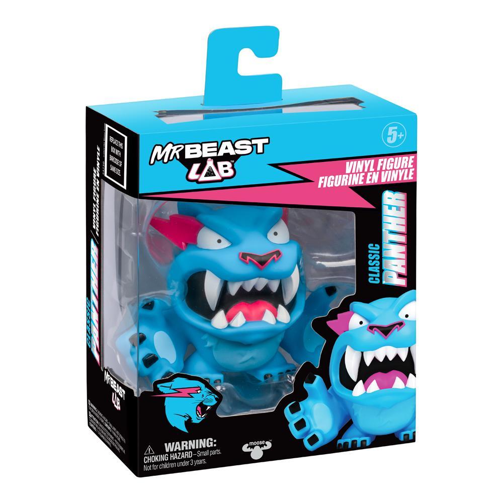 Boneco Vinil Colecionável 9cm MrBeast Lab Pantera Clássica - 5