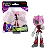 Boneco Colecionável 6,5cm Sonic Prime - Rusty Rose - 1