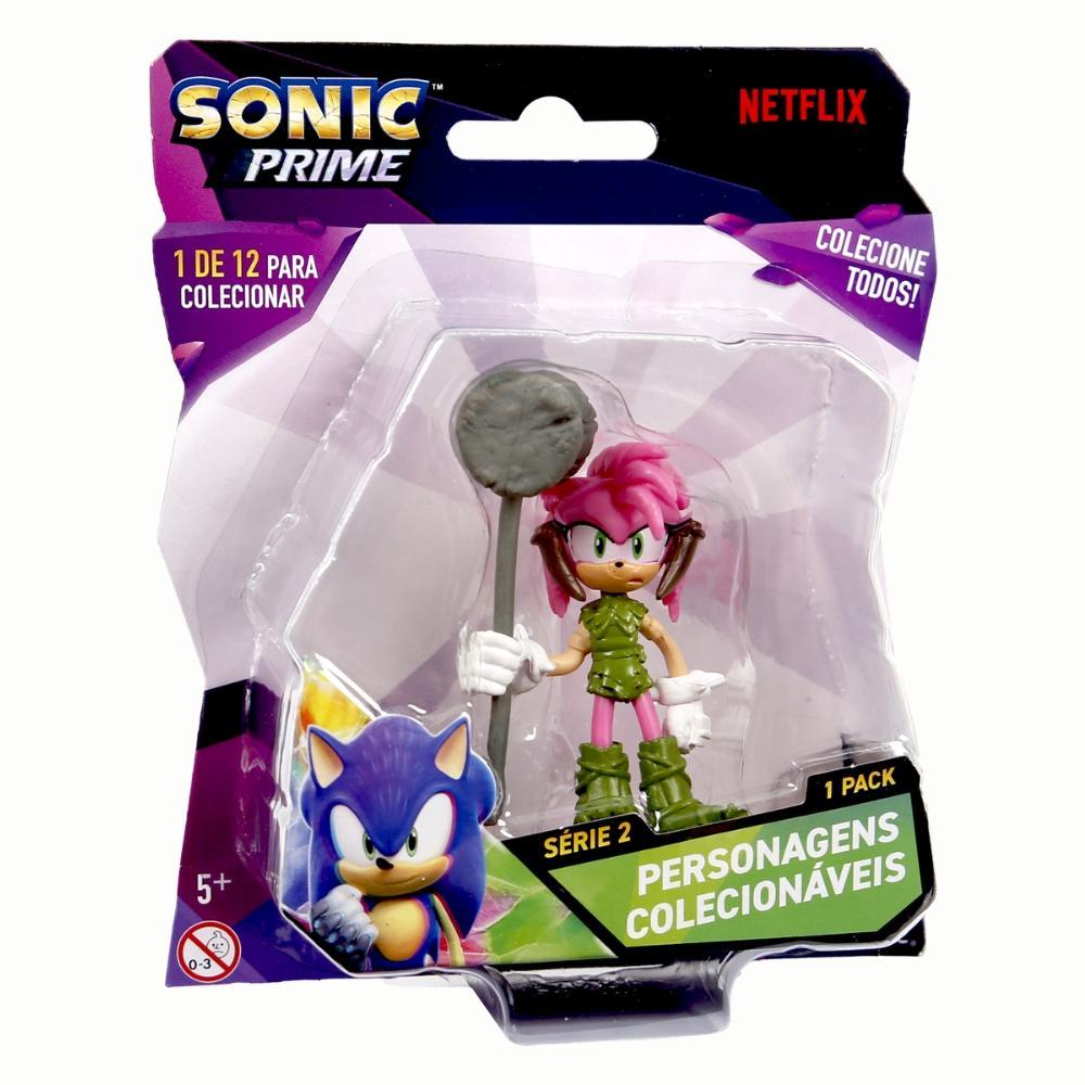 Boneco Colecionável 6,5cm Sonic Prime - Thorn Rose - 2