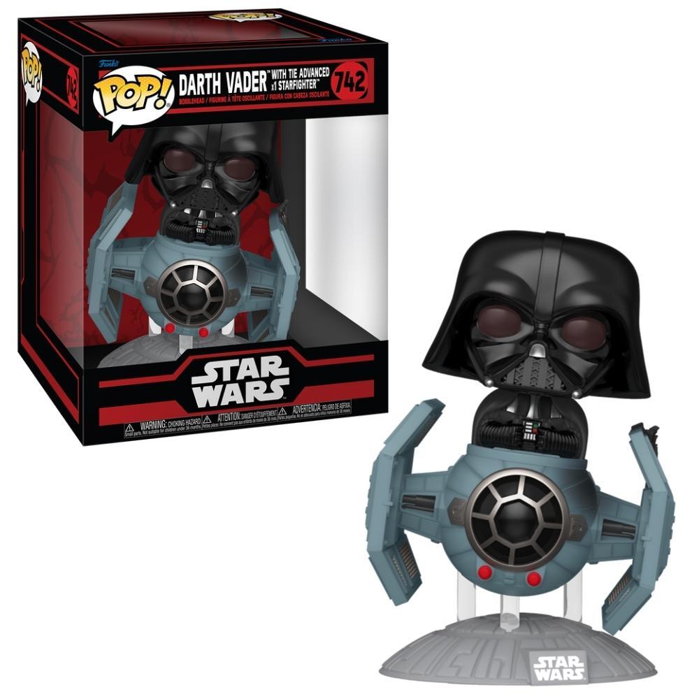 Boneco Funko Pop Ride StarWars Darth Vader e TIE Avançado x1 - 1