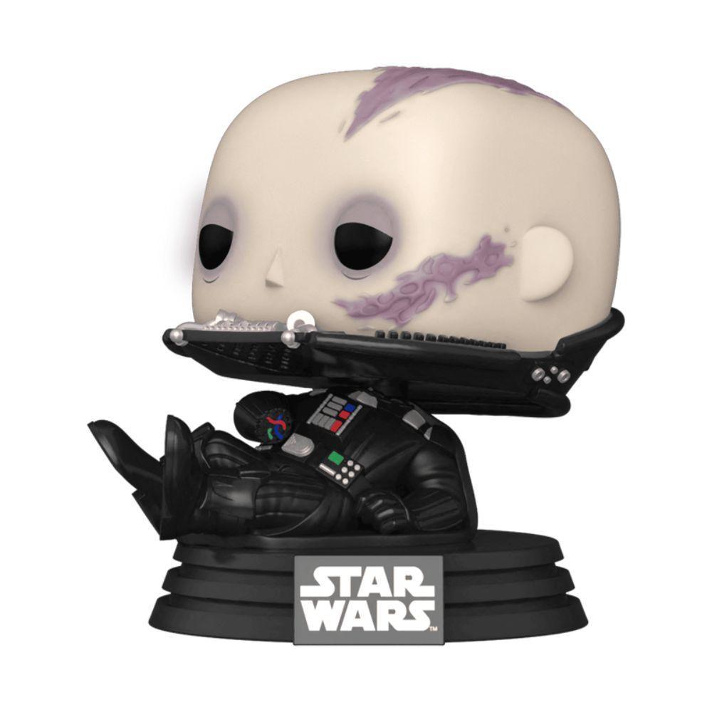 Boneco Funko Pop! Star Wars - Darth Vader Sem Máscara - 3