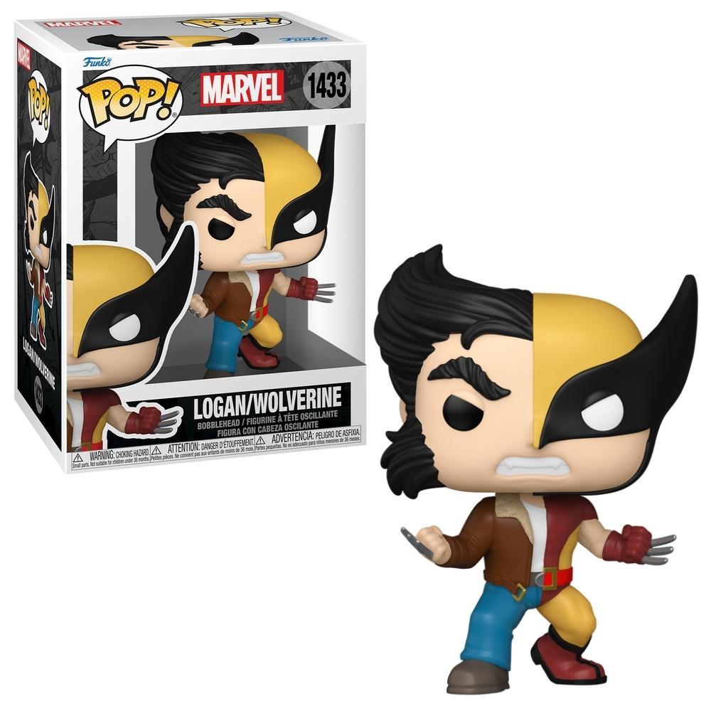 Boneco Funko Pop! Marvel Split - Logan/Wolverine - 1
