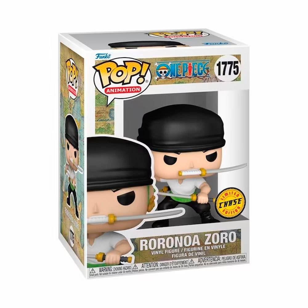 Boneco Funko Pop! One Piece - Zoro com Duas Espadas com Chase - 5
