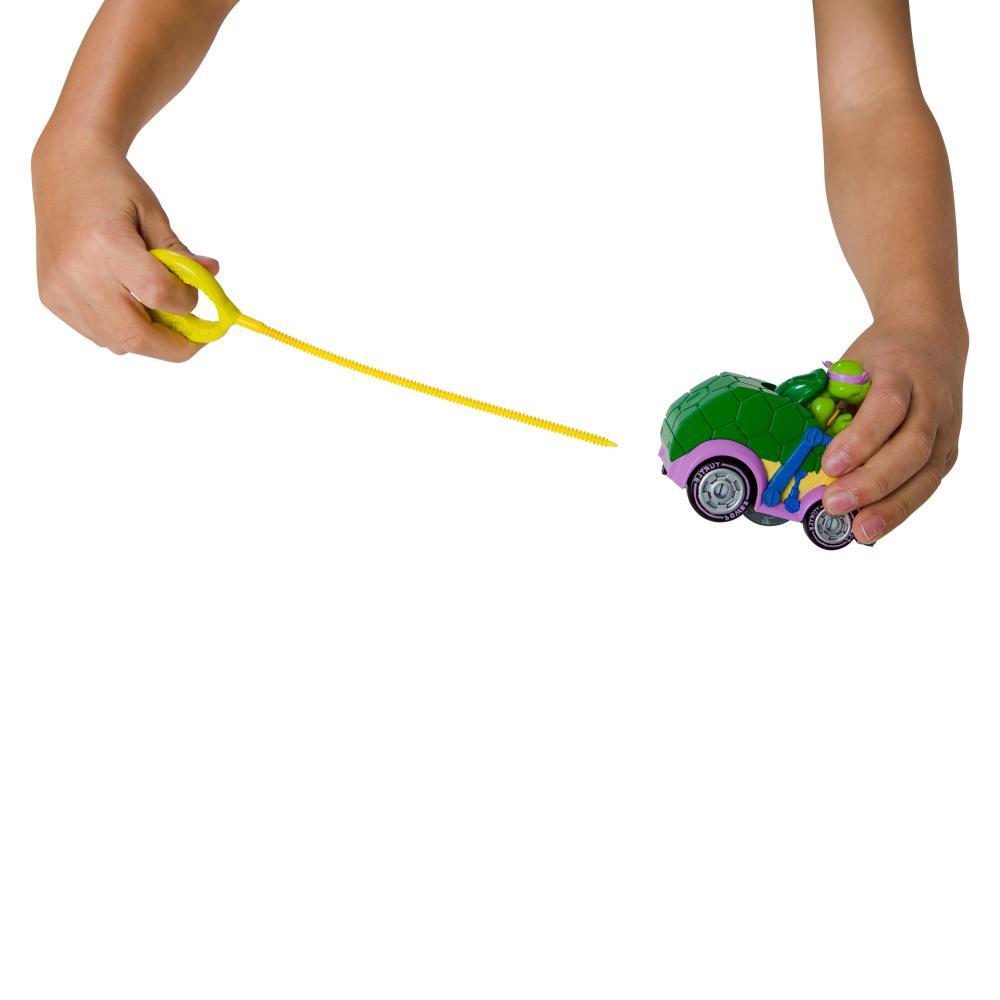 Veículo à Corda Tartarugas Ninja Rad Rip Racers - Donatello - 2