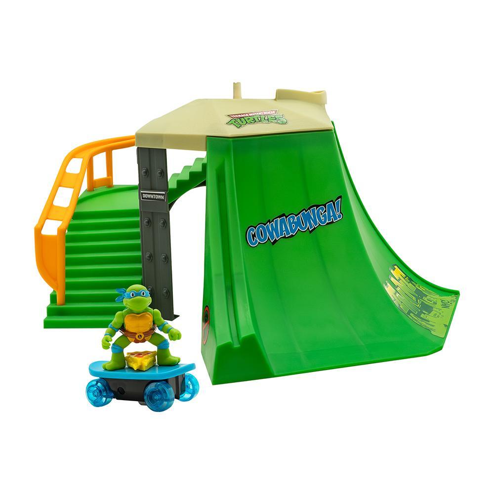 Tartarugas Ninja - Pista De Skate Mini Mayhem Playset - 1