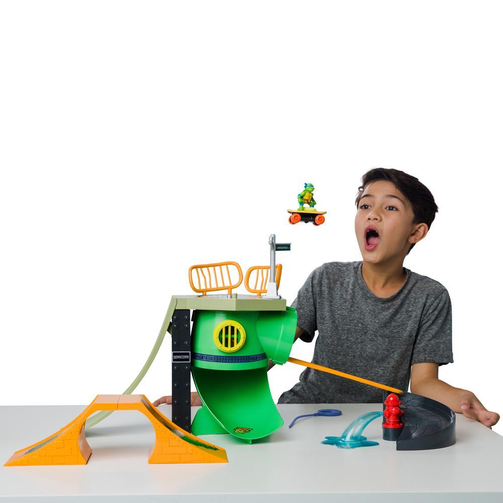 Tartarugas Ninja - Pista De Skate Mayhem Playset - 4