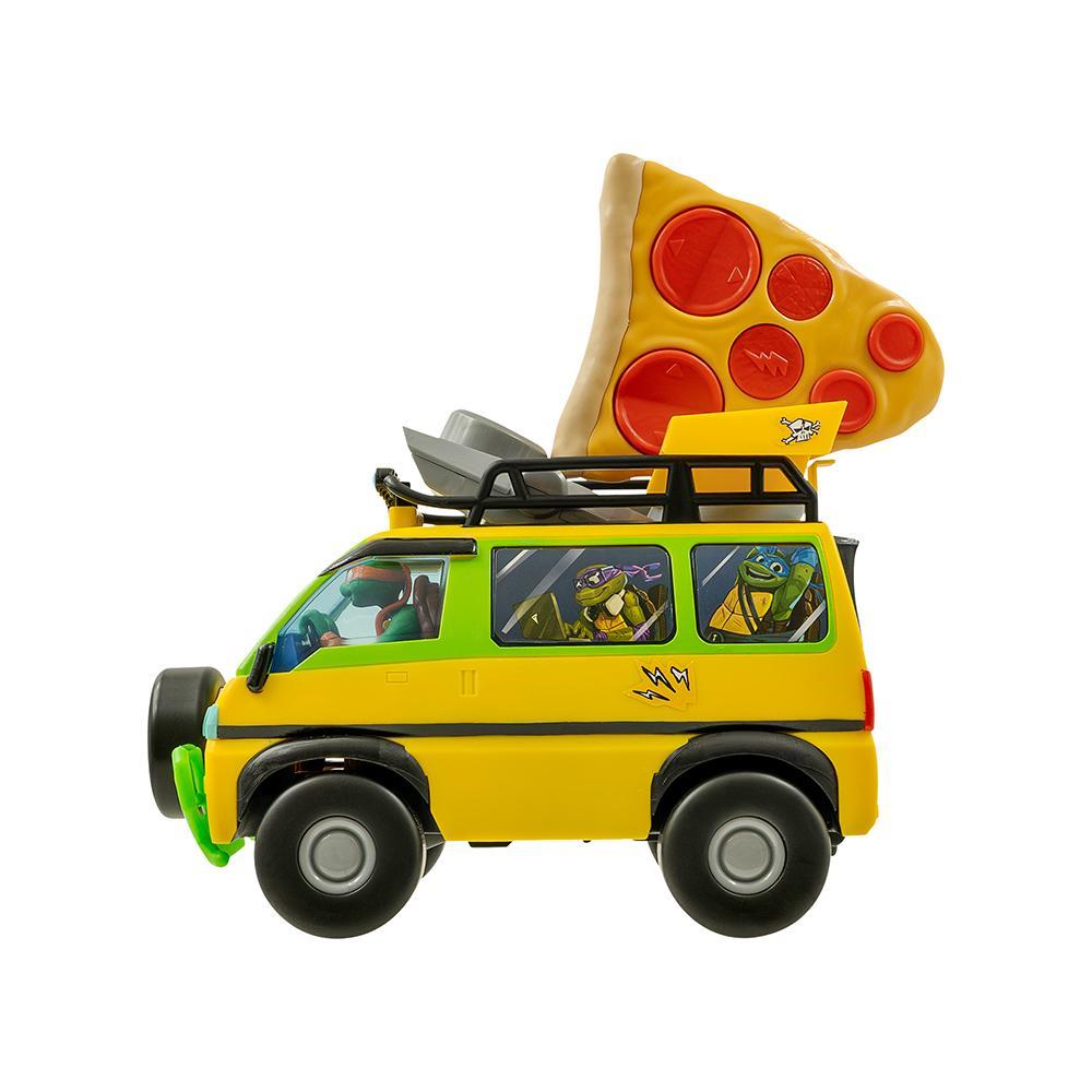 Veículo Controle Remoto 7 Funções Tartarugas Ninja Furgão Pizza Blaster - 3