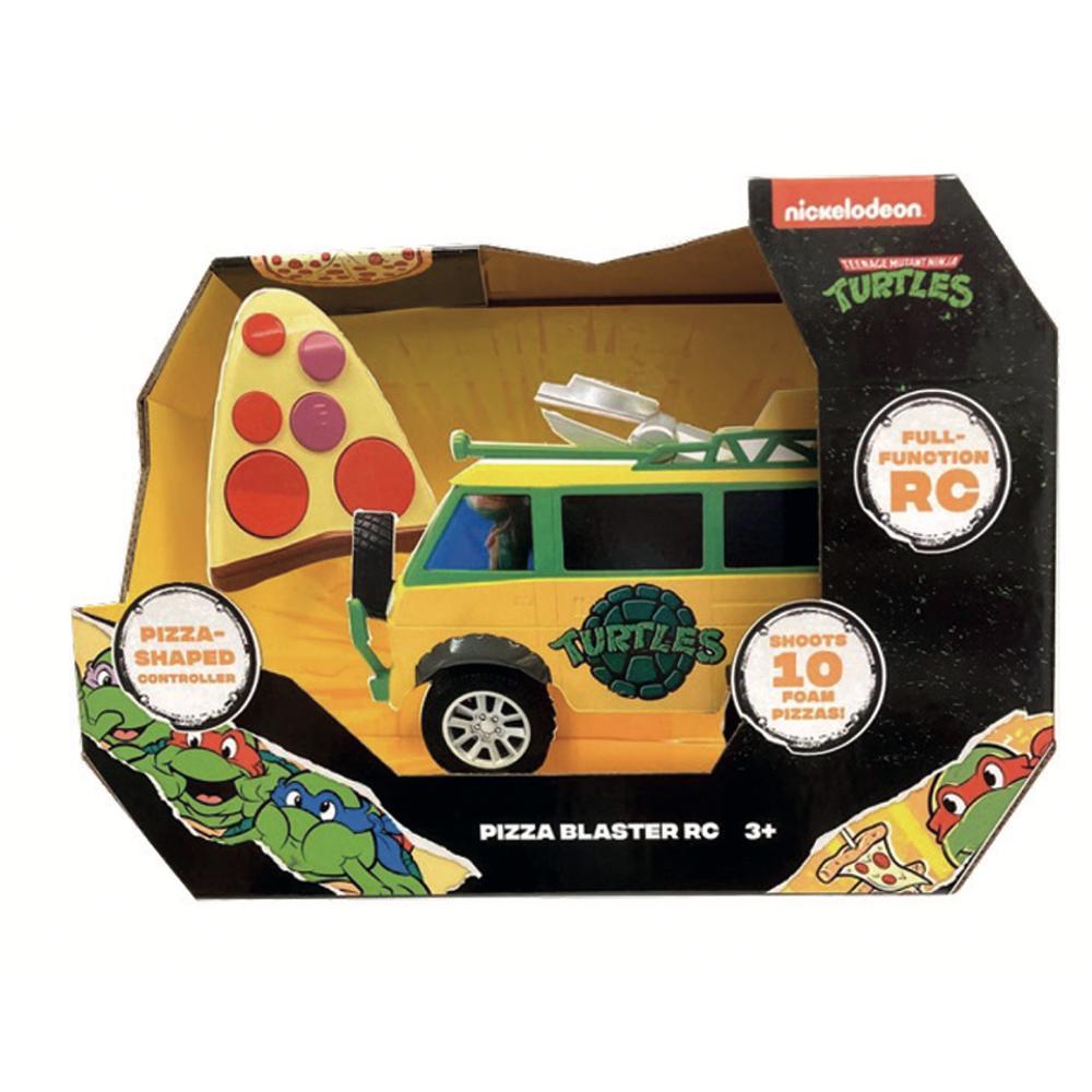 Veículo Controle Remoto 7 Funções Tartarugas Ninja Furgão Pizza Blaster - 5