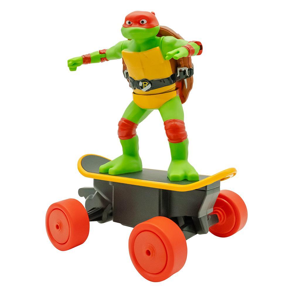 Skate Controle Remoto 7 funções Tartarugas Ninja Cowabunga Raph - 6