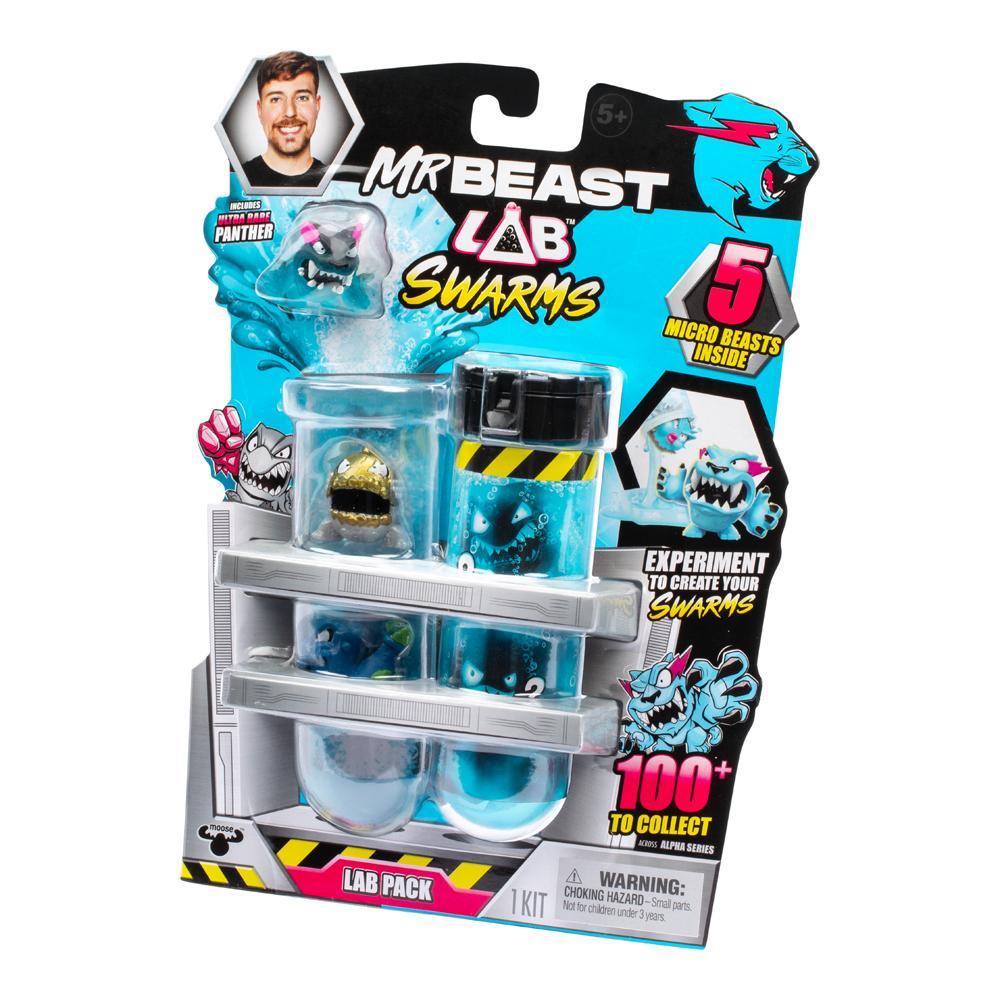 Tubo de Ensaio com 5 Mini Bonecos Swarms MrBeast Lab - 1