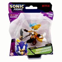 Boneco Colecionável 6,5cm Sonic Prime - Tails Pirata - 2