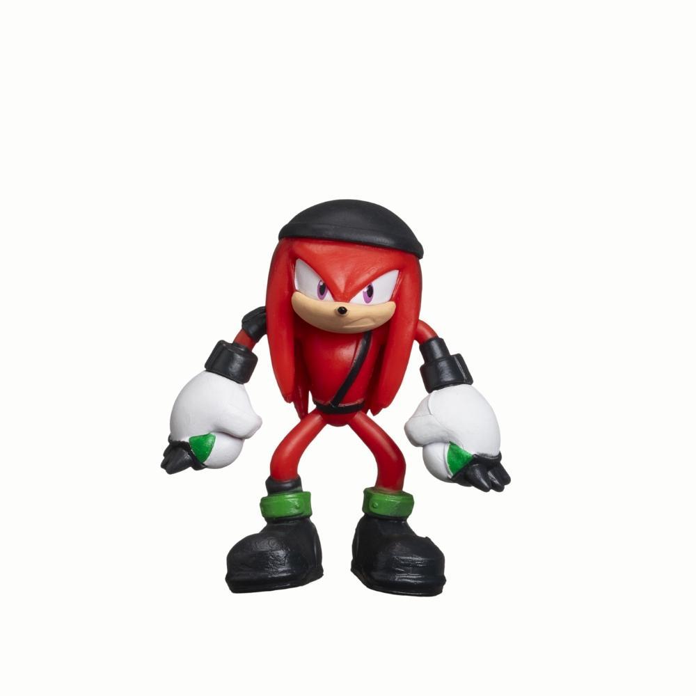 Kit 3 Bonecos Col 6,5cm Sonic Pirata, Knucks e Tails - 4