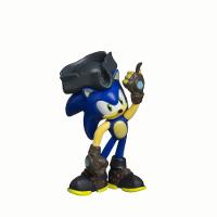 Kit 3 Bonecos Col 6,5cm Sonic Pirata, Knucks e Tails - 3