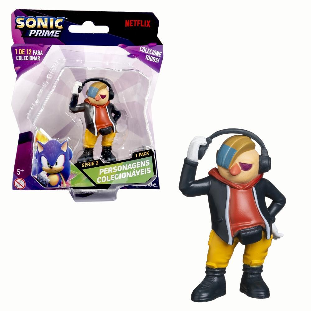 Boneco Colecionável 6,5cm Sonic Prime - Dr. Don't - 1