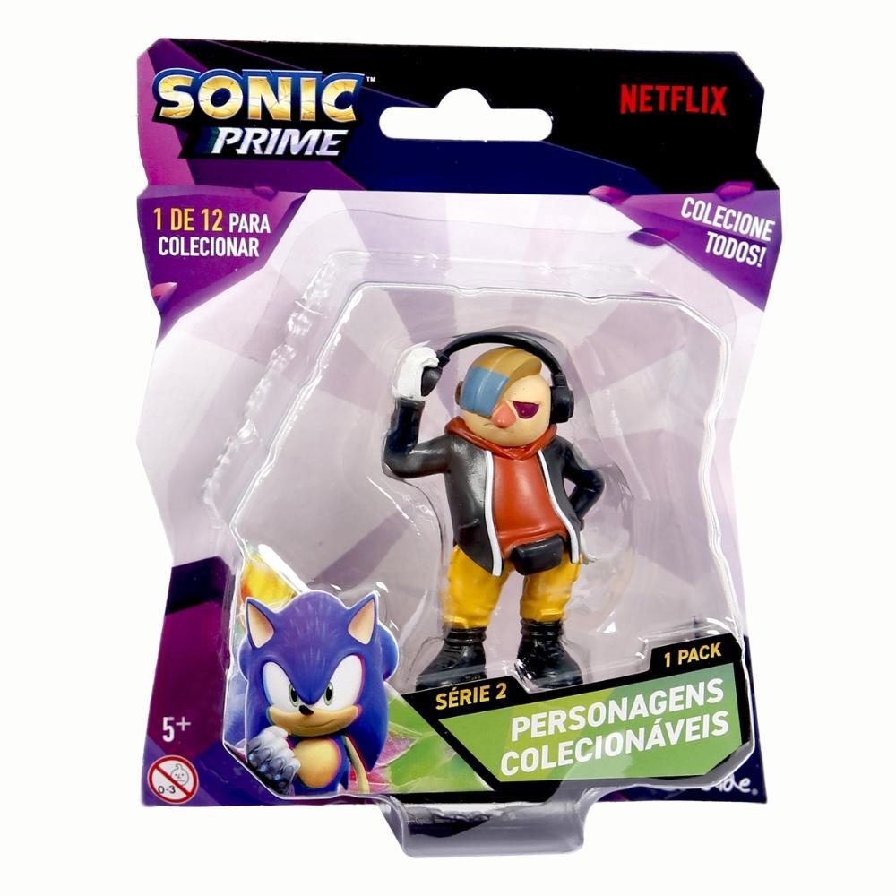 Boneco Colecionável 6,5cm Sonic Prime - Dr. Don't - 2