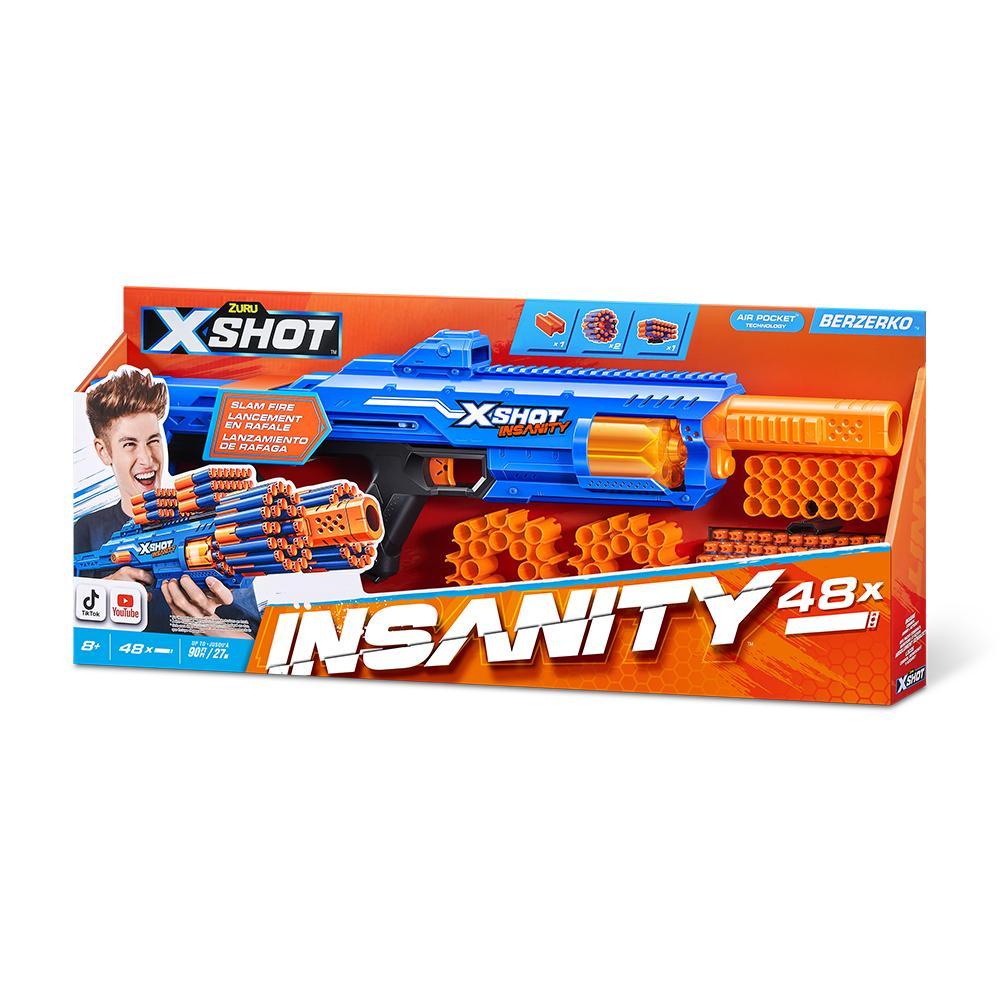Lançador de Dardos X-Shot - Insanity Berzerko 48 Dardos - 4