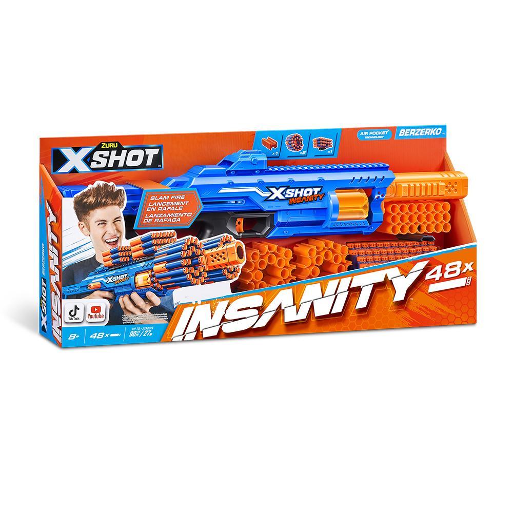 Lançador de Dardos X-Shot - Insanity Berzerko 48 Dardos - 5