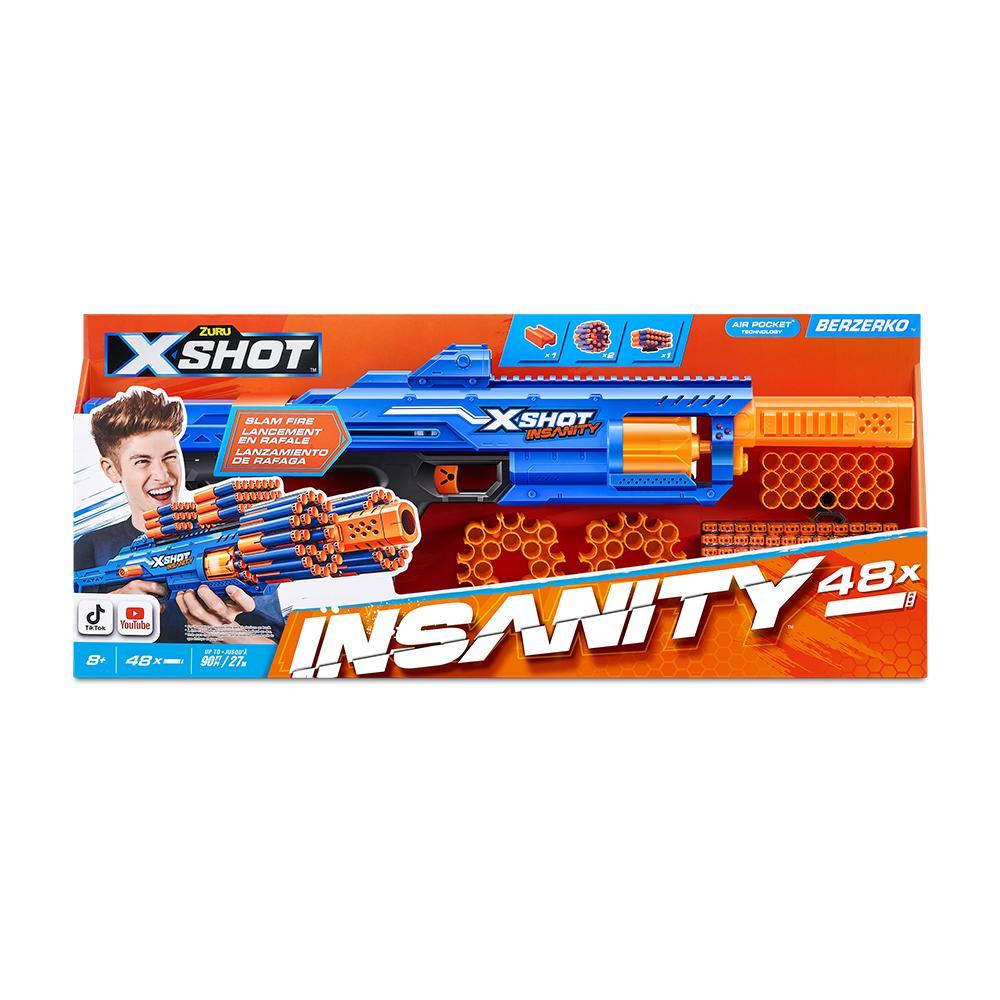 Lançador de Dardos X-Shot - Insanity Berzerko 48 Dardos - 6