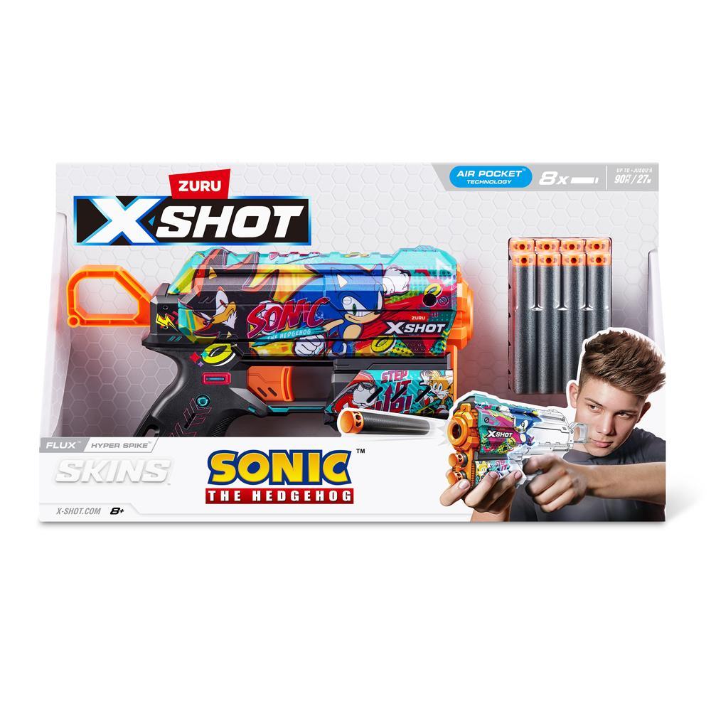 Lançador de Dardos X-Shot - Skins Flux Sonic - Hyper Spike - 3