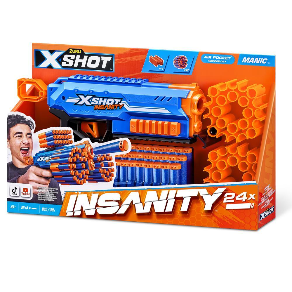 Lançador de Dardos X-Shot - Insanity Maniac Pistol - 4