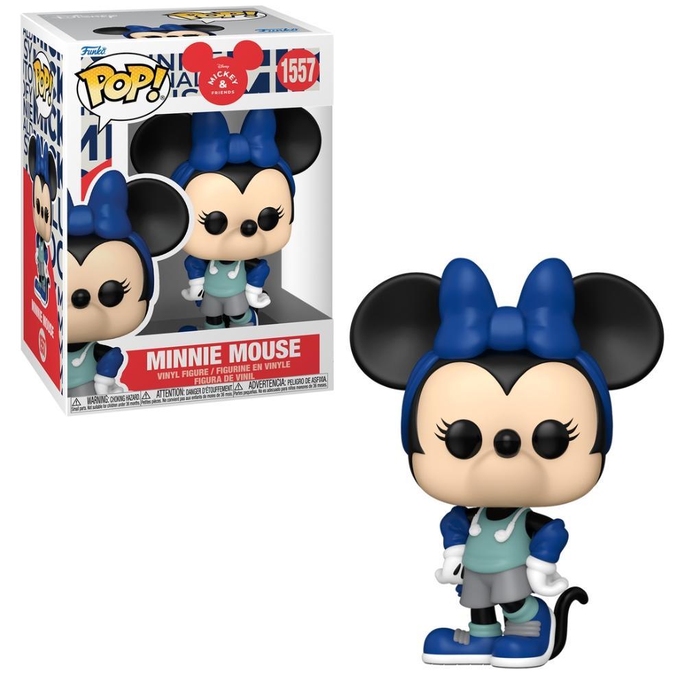Boneco Funko Pop! Disney Vida Real - Minnie com Roupa de Corrida - 1