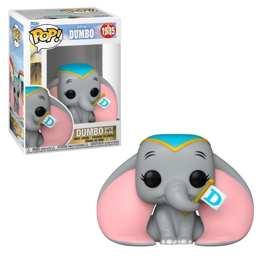 Boneco Funko Pop! Disney Dumbo - Dumbo com Bandeira - 1